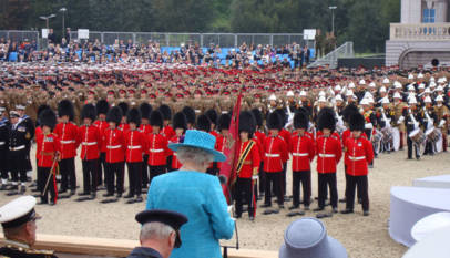 The Queens Diamond Jubilee Pageant by her Tripartite Forces of MOD