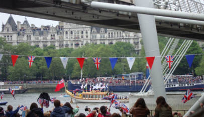 Queen’s Diamond Jubilee Flotilla on the Thames